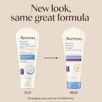 Thumbnail for Aveeno Eczema Therapy Daily Moisturizing Body Cream for Itchy, Dry, Sensitive Skin, Soothing Eczema Relief Cream, Colloidal Oatmeal Skin Protectant, Dye-, Steroid- & Fragrance-Free, 7.3 oz