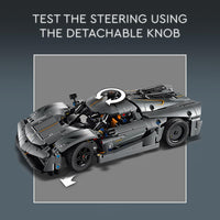 Thumbnail for LEGO Technic Koenigsegg Jesko Absolut Grey Hypercar, Sports Car Building Set for Boys and Girls, Vehicle Racing for Kids, Buildable Model Kit, Sport Car Toy, Motor Enthusiasts’ Gift, 42173