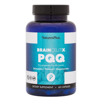 Thumbnail for NaturesPlus Brainceutix PQQ - 60 Vegan Capsules - Supplement for Memory, Clarity & Brain Power - Enhanced Energy, Anti-Aging - Pyrroloquinoline Quinone (PQQ) - Vegetarian, Gluten-Free - 30 Servings