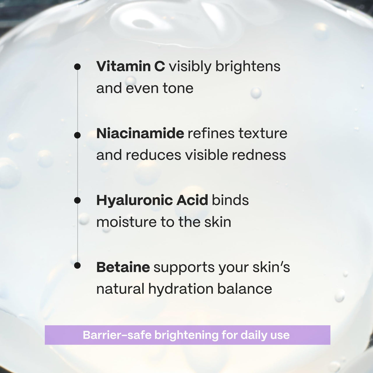 Mad Hippie Facial Moisturizer, Brightening Gel with Vitamin C, Niacinamide & Hyaluronic Acid – Oil-Free Moisturizer for Oily Skin, Acne-Prone Skin Care, 1.02 Fl Oz