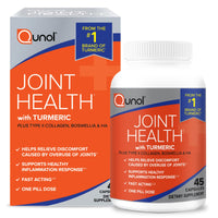 Thumbnail for Qunol 5-in-1 Joint Support Supplement, Fast Acting, One Pill Dose, Support Healthy Inflammation Response & Discomfort Caused by Overuse of Joints, Alternative to Glucosamine Chondroitin MSM, 45 Count