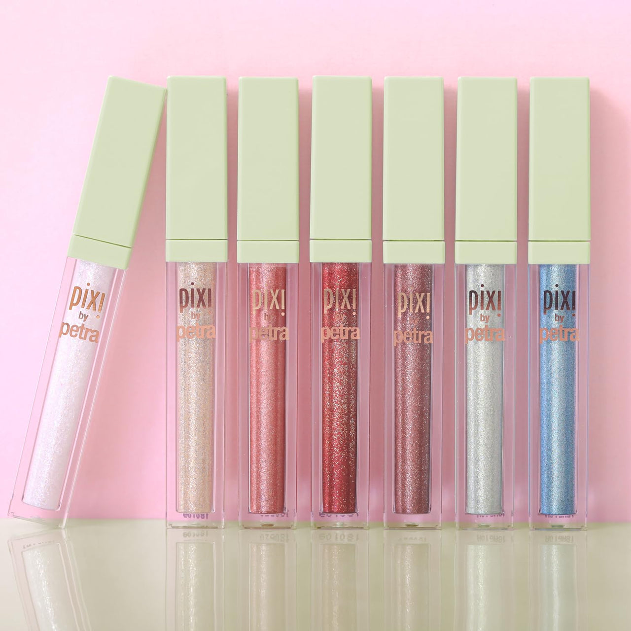 Pixi Beauty Liquid Fairy Lights | Light Reflecting Glitter Eyeshadow | Super Sparkles Eyes For Ethereal Look | Vegan & Cruelty-Free | 0.18 oz/5g