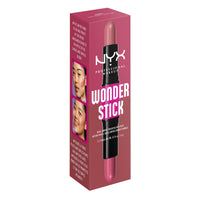 Thumbnail for NYX PROFESSIONAL MAKEUP Wonder Stick Blush with Hydrating Hyaluronic Acid, Dual-Ended Cream Blush Stick - Light Peach & Baby Pink