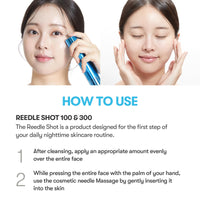 Thumbnail for VT COSMETICS Hydrop Reedle Shot 100 Serum with Hyaluronic Acid & Hydrating Exosome Microneedling Formula, Korean Skin Booster, 1.69 fl oz(50ml)