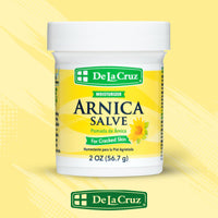 Thumbnail for De La Cruz Arnica Salve - Foot Cream for Dry Cracked Heels and Feet - Moisturizing Hand Salve for Dried Hands - 24 Hour Moisture Foot Cream for Dry Cracked Feet and Rough Skin - (2 Ounces)