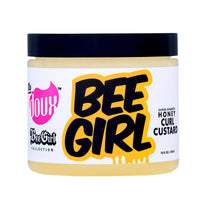 Thumbnail for The Doux Curl Cream for Curly Hair with Honey, Aloe & Keratin – Curl Defining Custard for Frizz Control, Moisture & Shine Bee Girl Honey Custard for Natural Hair