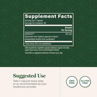 Thumbnail for Global Healing Center Quercetin 250 mg Supplement to Support Immune System, Includes QuerceFIT Without Bromelain & Zinc (60 Capsules)