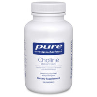 Thumbnail for Pure Encapsulations Choline (Bitartrate) - 275 mg Choline (Bitartrate) - Supports Methylation, Brain Health & Cell Function* - Highly Bioavailable - Vegan & Non-GMO - 100 Capsules