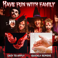 Thumbnail for Fake Blood Spray for Halloween, 2 fl oz Washable Fake Blood Makeup, Realistic Fake Blood, Fake Blood for Face&Skin, Perfect for Costume, Vampire, Clown & Sfx & Cosplay & Zombie Make Up, 1PC