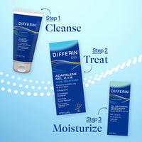 Thumbnail for Differin Acne Treatment Gel, 90 Day Supply, Retinoid Treatment for Face with 0.1% Adapalene, Gentle Skin Care for Acne Prone Sensitive Skin, 45g Pump (Packaging May Vary)