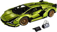Thumbnail for LEGO Technic Lamborghini Sián FKP 37 Building Sets for Adults - Detailed Lamborghini Model Car Kit for Men & Women, Ages 18+ Years - Display in Room as Decor - 42115