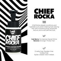 Thumbnail for Chief Rocka Xtreme Moisture Mousse for Curly Hair – Curl Defining Hair Mousse for Women with Lasting Hold, Frizz Control & Shine – Styling Foam for Wavy Hair, Coily Hair & Natural Hair Products, 8oz
