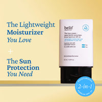 Thumbnail for belif Aqua Bomb SPF 45 Hydrating Niacinamide Sunscreen (1.69 fl. oz) - The True Cream PA++++, Daily Broad Spectrum, No White Cast, Weightless & Invisible, Non-Greasy, Korean Skincare