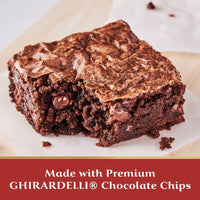 Thumbnail for GHIRARDELLI Double Chocolate Premium Brownie Mix, 18 oz Box