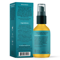 Thumbnail for Badger Organic Argan Hair Oil, Restore a Healthy Shine to Dry Brittle Hair, Organic Moroccan Argan Oil Hair Moisturizer/Hair Serum, 2 fl oz Glass Bottle