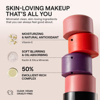 Thumbnail for Nudestix Nudies Blush Stick – 3-in-1 Cream Blush for Cheeks, Eyes & Lips with Built-In Brush | Soft Matte Finish for a Natural Flush | Clean, Vegan & Travel-Friendly Makeup (Naughty N' Spice)