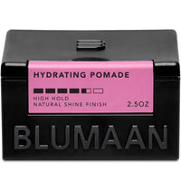 Thumbnail for BluMaan Hydrating Pomade - Low Shine, High Hold - Water Based, Easy To Wash - Ideal for Quiffs, Pompadours, Ducktails & Slick Back Looks - 2.5 oz