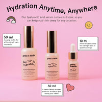 Thumbnail for grace & stella Award Winning Hyaluronic Acid Serum (30 ml/1 fl oz) Hyaluronic Acid Serum for Face - Acido Hialuronico Face Serum for Women - Hydrating Serum Remove Fine Lines, Wrinkles - Anti Aging