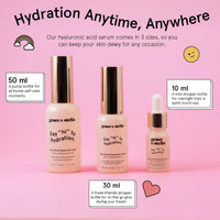 Thumbnail for grace & stella Award Winning Hyaluronic Acid Serum (30ml/1 fl oz) Hydrating Hyaluronic Acid Serum for Face - Acido Hialuronico for Women - Remove Fine Lines, Wrinkles, Anti Aging - Vegan Skincare