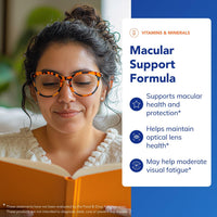 Thumbnail for Pure Encapsulations Macular Support Formula | Hypoallergenic Supplement with Enhanced Antioxidant Formula for Healthy Eyes* | 60 Capsules