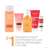 Thumbnail for Neutrogena Body Clear Acne Body Wash and Exfoliating Body Scrub, 2% Salicylic Acid Cleanser, Chest, Shoulder & Back Acne Treatment, Non-Comedogenic, Oil-Free Shower Gel, 8.5 fl oz