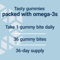 Thumbnail for Life Extension Omega-3 Fish Oil Gummy Bites, EPA DHA Fatty acids, High-dose EPA DHA Support in a Delicious chewable Form, Non-GMO, Gluten Free, 36 Gummy Bites