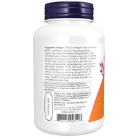Thumbnail for NOW FOODS Sunflower Lecithin 1200MG, 100 Count