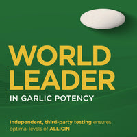 Thumbnail for Garlique Garlic Extract Supplement, Healthy Cholesterol Formula, Odorless & Vegan, 60 Caplets