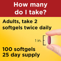 Thumbnail for Nature Made CholestOff Plus, Dietary Supplement for Heart Health Support, 100 Softgels, 25 Day Supply
