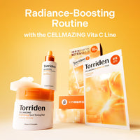 Thumbnail for Torriden CELLMAZING Vita C Ampoule 30ml (1.01 fl.oz.) | Refining Sagging Pores and Skin Texture | 5D Vitamin C, Seaweed Complex, Panthenol | Korean Facial Serum