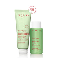 Thumbnail for Clarins Purifying Gentle Foaming Cleanser | Cleanses, Purifies and Mattifies
