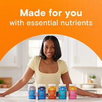 Thumbnail for One A Day Teen Girl’s Daily Essentials Multivitamin Gummies, Teen Girl Multivitamins with Biotin, Vitamin B12 and B6, Vitamin C, Raspberry Natural Flavor, 120 Gummies