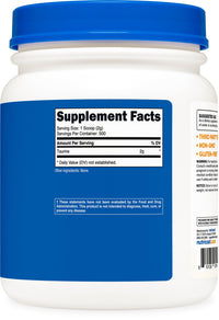 Thumbnail for Nutricost Taurine Powder (1KG) - 500 Servings