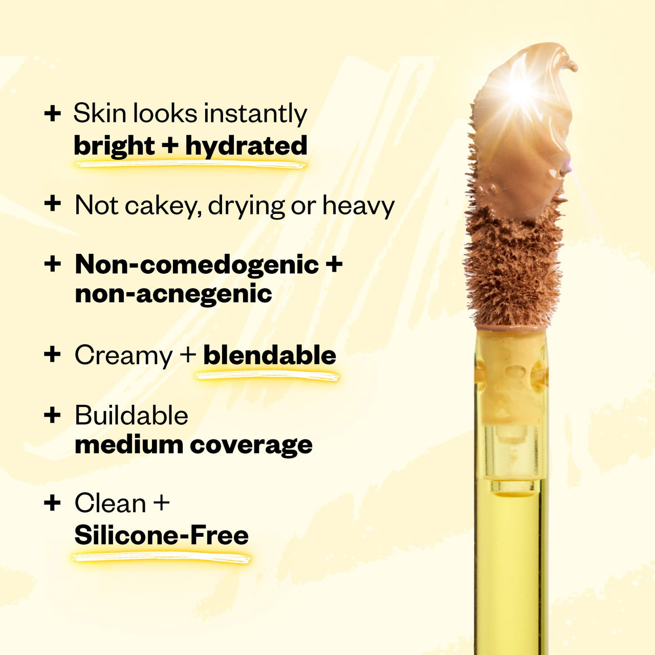 Kosas Mini Revealer Concealer - Medium Coverage Makeup, Conceals Dark Circles Under the Eyes, Dark Spots and Blemishes (Tone 1.5)