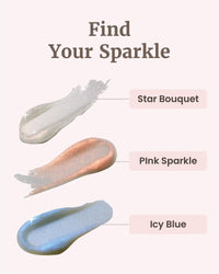 Thumbnail for Glint Lipcerin (Pink Sparkle, 0.5fl oz) - Lasting Hydration, Plumping 5-in-1 Lip Care Gloss Balm with Glitter, Shea Butter. Korean Skin Care. Chapped, Dry, Cracked, Damaged Lips.