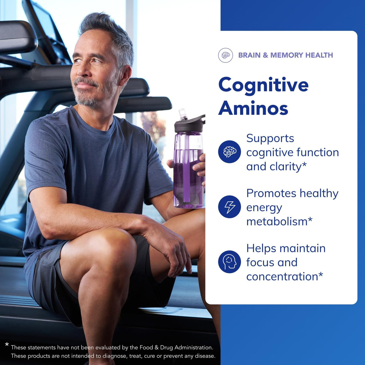 Pure Encapsulations Cognitive Aminos | Hypoallergenic Supplement for Cognitive Function Support* | 120 Capsules