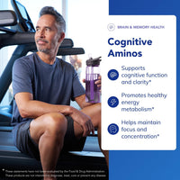 Thumbnail for Pure Encapsulations Cognitive Aminos | Hypoallergenic Supplement for Cognitive Function Support* | 120 Capsules