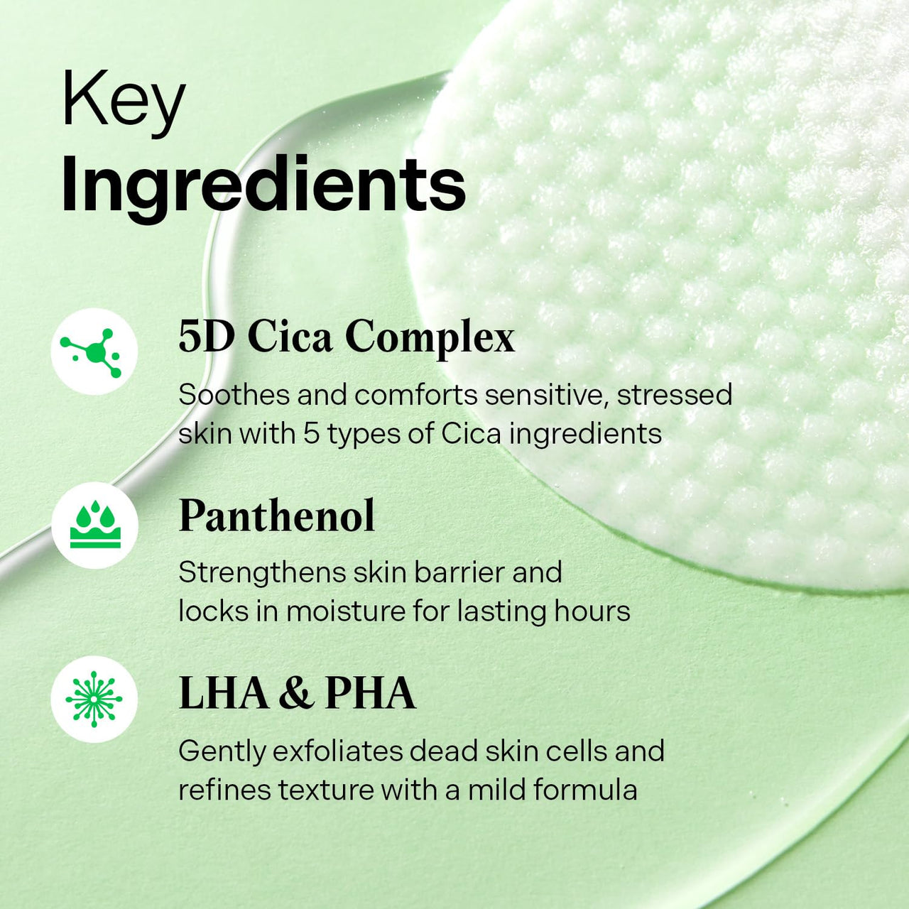 Torriden BALANCEFUL Toner Pad (60 Pads) | Daily Exfoliating Pads with PHA & LHA for Oily, Combo, and Sensitive Skin | 5D CICA, Panthenol