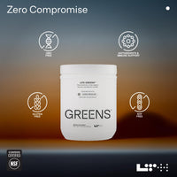 Thumbnail for LTH Life Greens - Premium Superfood Powder with Probiotics, Enzymes, Phytonutrients & Fiber from Over 40 Fruits & Vegetables - Supports Antioxidants & Immune Health - Cafe Mocha, 11.75 oz