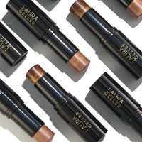 Thumbnail for LAURA GELLER Italian Marble Bronzer Makeup Stick | Cream Finish Marbleized Contour for Natural Glow D'oro Glow