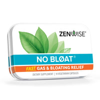 Thumbnail for Zenwise Health No Bloat Probiotics for Women and Men Digestive Health with Ginger, Dandelion, and Lactase, Digestive Enzymes for Gas and Bloating Relief - Vegan Water Retention Pills - 14 CT