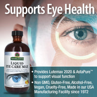 Thumbnail for Nature's Answer Liquid Eye Care Max 8 Ounce Liquid Supplement | Supports Visual Function | Non-GMO | Gluten Free | Vegetarian | Made in The USA | Great Tasting