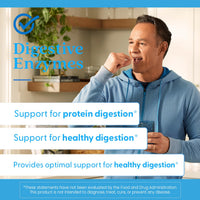 Thumbnail for Doctor's Best Digestive Enzymes Supplement for Women & Men - Supports Gut Health, Digestion, & Overall Wellness, Formulated with Amylase, Super Enzyme Blend for Food Break Down, Non GMO - 90 Veg Caps