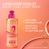 Thumbnail for L'Oreal Paris Elvive Dream Lengths No Haircut Cream Leave In Conditioner, 6.8 fl. oz.