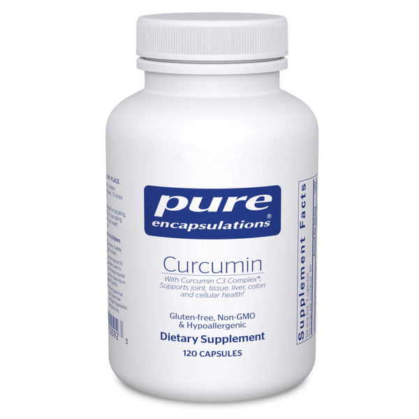 Pure Encapsulations Curcumin - 500 mg - Supports Joint Health & Liver Health* - Curcuma Longa Capsule - Non-GMO & Vegan - 120 Capsules