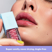 Thumbnail for Kosas Wet Lip Oil Gloss - Hydrating Lip Plumping Treatment with Hyaluronic Acid & Peptides, Non-Sticky Finish (Malibu)
