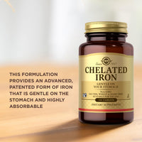 Thumbnail for Chelated Iron Solgar 100 Tabs