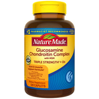 Thumbnail for Nature Made Glucosamine Chondroitin Complex with MSM, Dietary MSM Glucosamine Chondroitin Supplement for Joint Support, 120 Caplets, 60 Day Supply