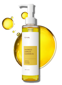 Thumbnail for IUNIK Calendula & Jojoba Oil-Infused Vegan Cleansing Oil – Gentle Blackhead Melting & Makeup Remover Facial Cleanser w/ 94% Plant-based Oils Korean Skincare