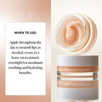 Thumbnail for Naturium Phyto-Glow Lip Mask, Hydrating & Moisturizing Balm, Restores & Replenishes for Nourishing Lips with Shea Butter, 0.5 oz